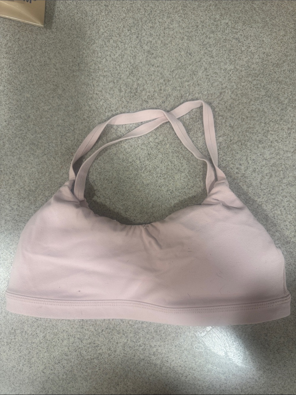 Athleta Light Pink Women's Seamless Bralette - Soft Support